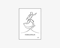 Sale Daells Bolighus A5 Kort Fodboldspiller