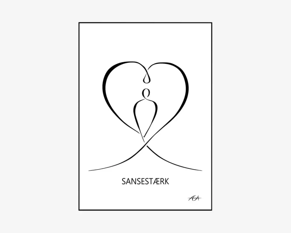 New Daells Bolighus A3 Plakat Sansestærk