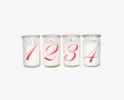 Outlet Daells Bolighus Adventslys Hvid H.10 cm