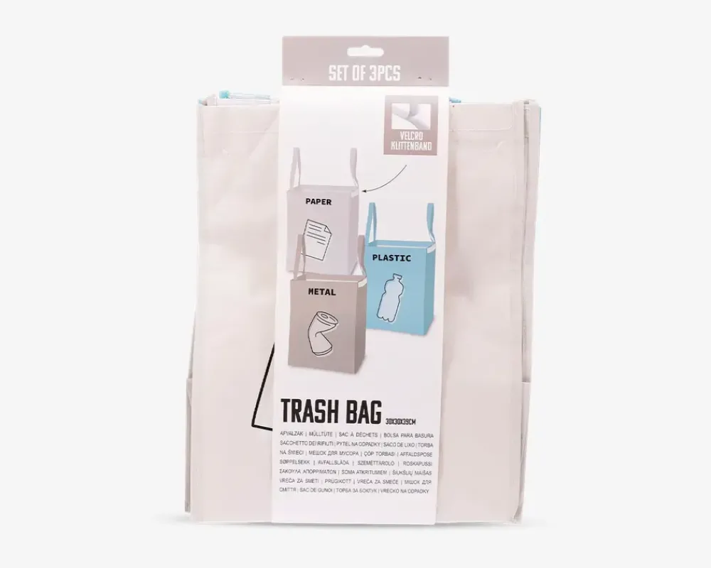 Best Daells Bolighus Affaldssorterings sæt pose 3 stk.