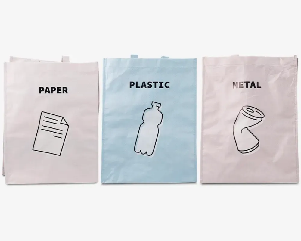 Best Daells Bolighus Affaldssorterings sæt pose 3 stk.