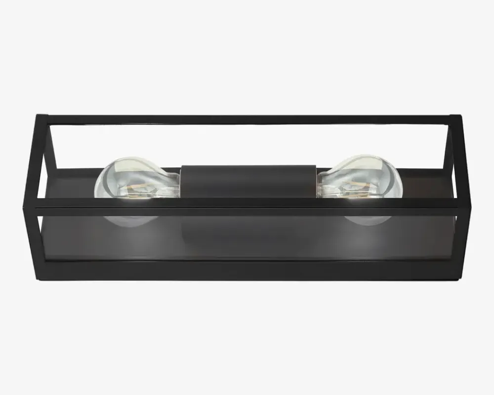 Outlet Daells Bolighus Amezola Væglampe 2 Sort H.38cm