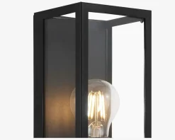 Daells Bolighus Amezola Væglampe 1 Sort H.26cm