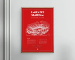 Daells Bolighus Arsenal - Emirates Stadium 50x70 cm