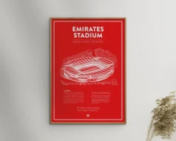Daells Bolighus Arsenal - Emirates Stadium 50x70 cm