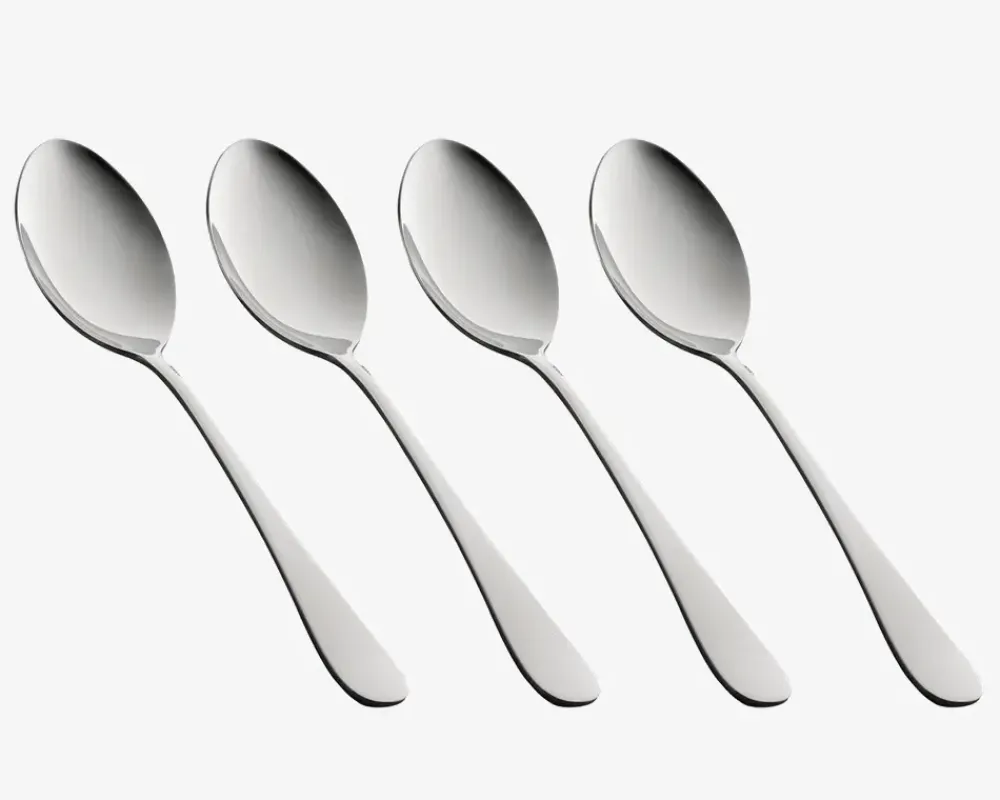 New Daells Bolighus Atelier Spiseske 4 Stk. Sølv