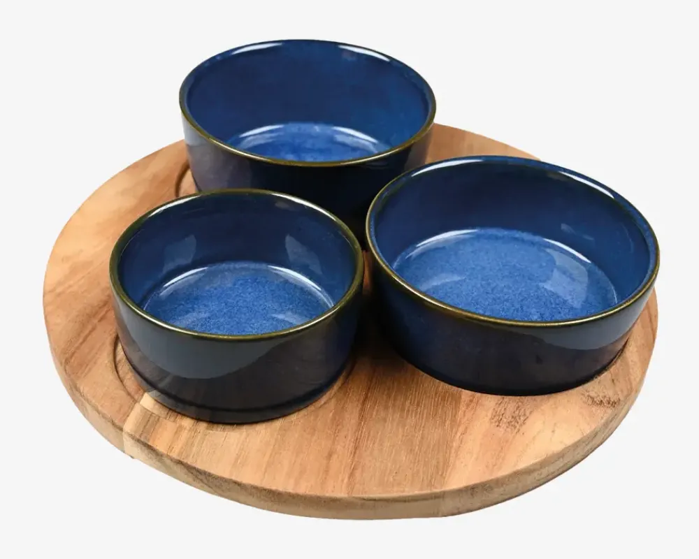 Sale Daells Bolighus Bakke med 3 skåle H.4 x Ø.20 cm