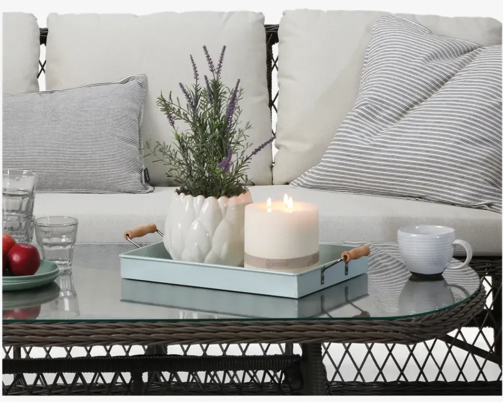 Sale Daells Bolighus Bakke Metal 39x28,5 cm Grå