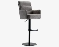 New Daells Bolighus Barstol med armlæn i grå