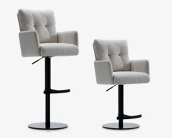 Daells Bolighus Barstol med armlæn og gasløft