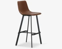 Outlet Daells Bolighus Barstol Oregon i kunstlæder