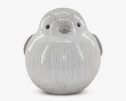 Daells Bolighus Bertha keramik fugl hvid H.24 cm