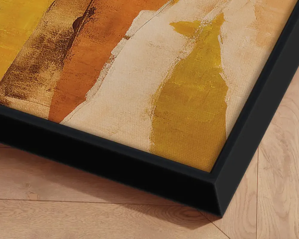 Hot Daells Bolighus Billede Abstract Mountains 90x90 cm