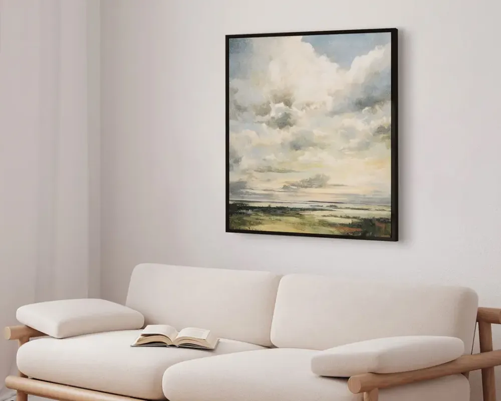 Outlet Daells Bolighus Billede Cloudy day 90x90 cm