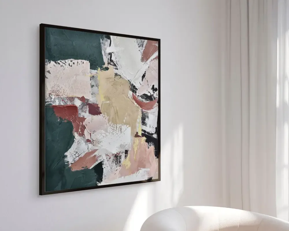 Sale Daells Bolighus Billede Definition of green 105x105 cm