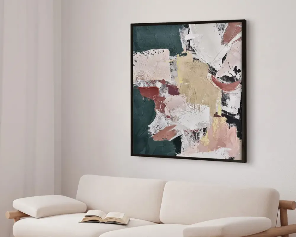 Sale Daells Bolighus Billede Definition of green 105x105 cm