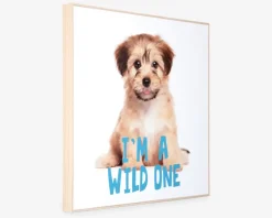 Outlet Daells Bolighus Billede puppy - I am a wild one
