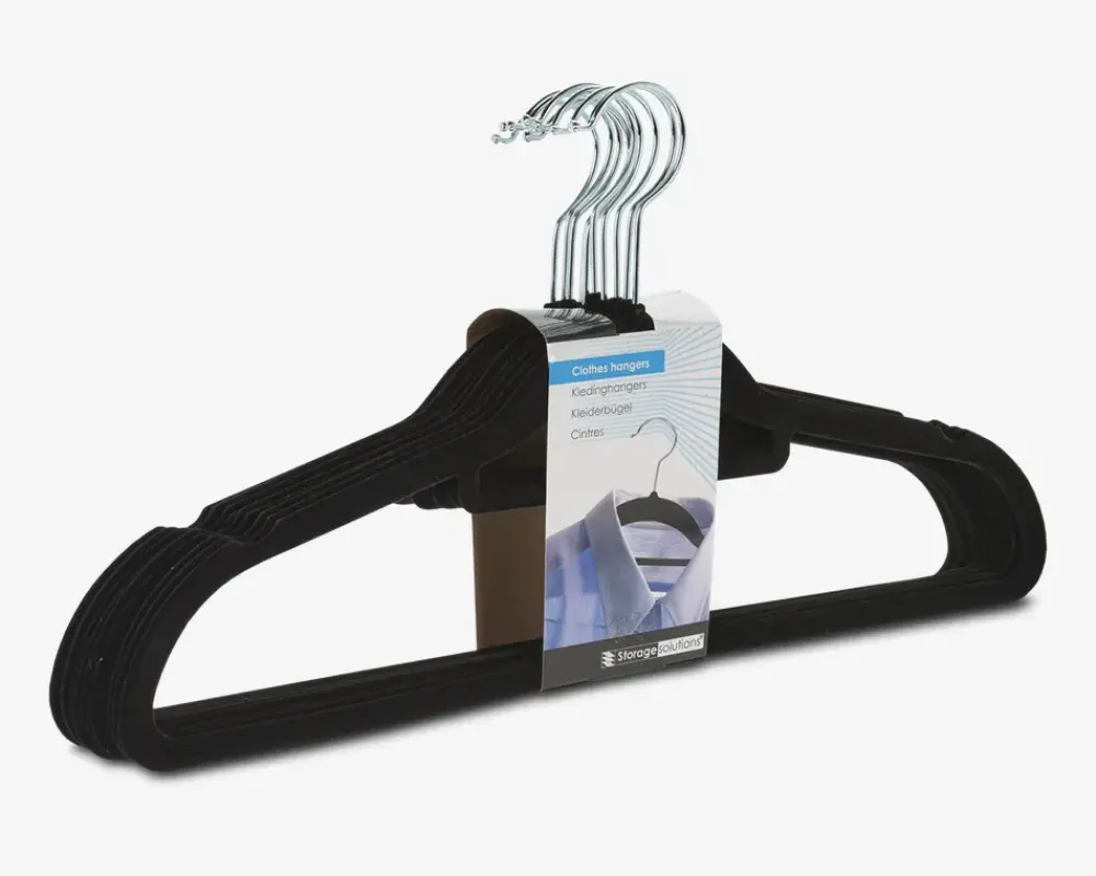 New Daells Bolighus Bøjle Sort Filt 10 Stk.