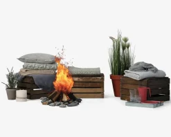 Online Daells Bolighus Æblekasse i Antiklook 50x40 cm