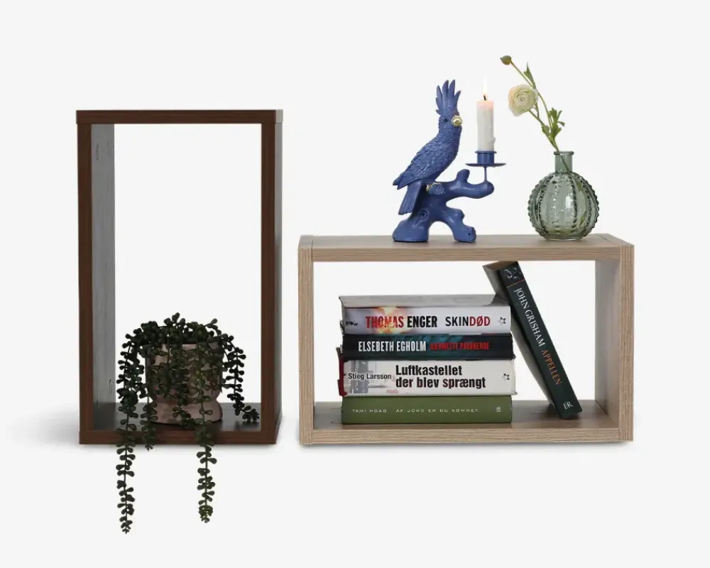 Clearance Daells Bolighus Bogkasse 26x44 cm Valnød