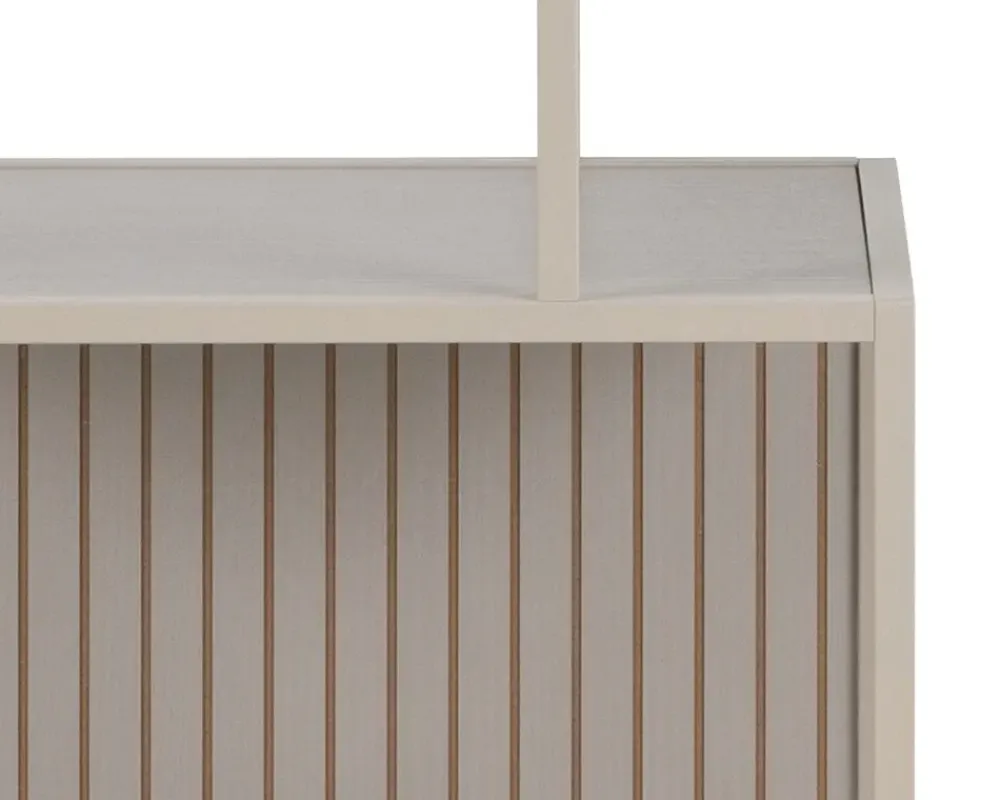 Daells Bolighus Bogreol Seafod grå