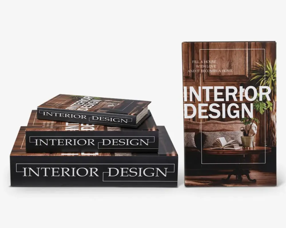 Best Daells Bolighus Bogæske Lille Brun 21x13x3 cm