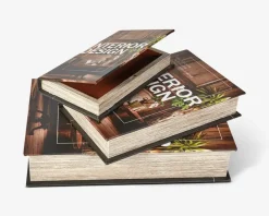 Best Daells Bolighus Bogæske Lille Brun 21x13x3 cm