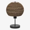 Sale Daells Bolighus Bordlampe Ball genanvendt pap H.38,5 cm