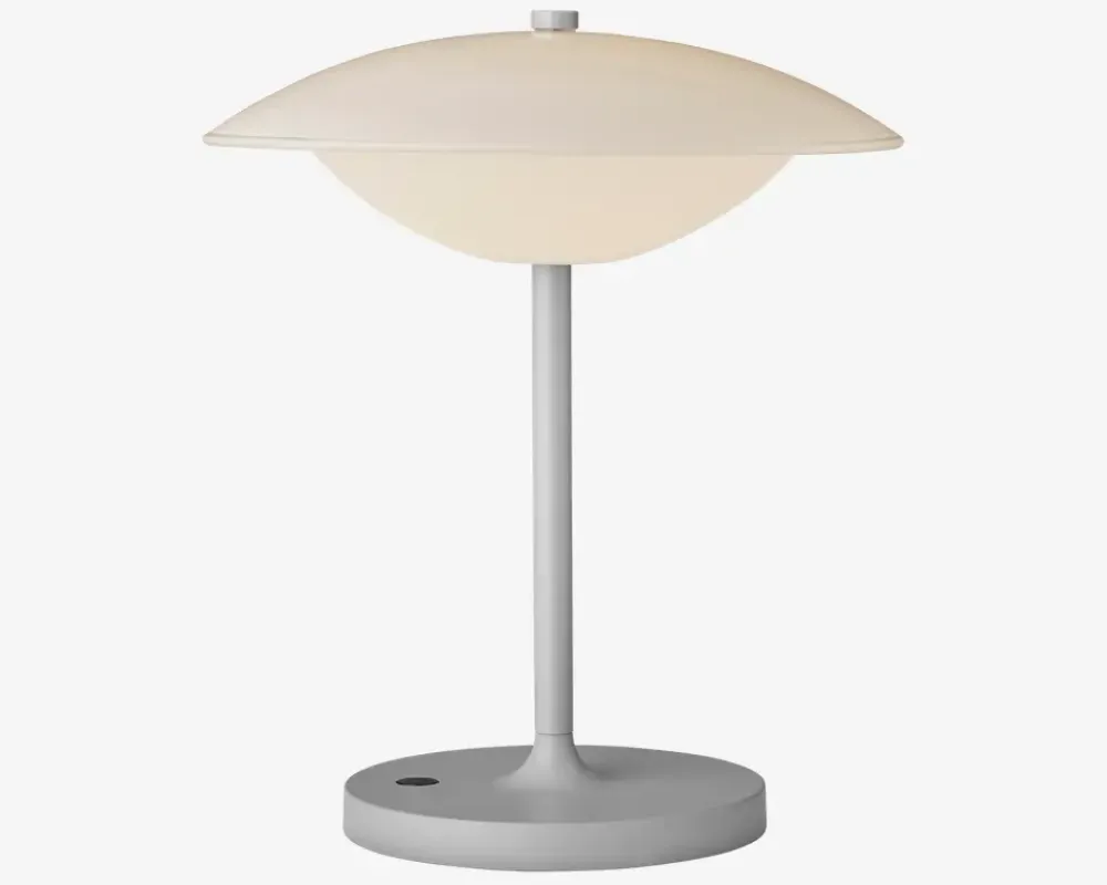 New Daells Bolighus Bordlampe Baroni Move H. 22 cm Grå