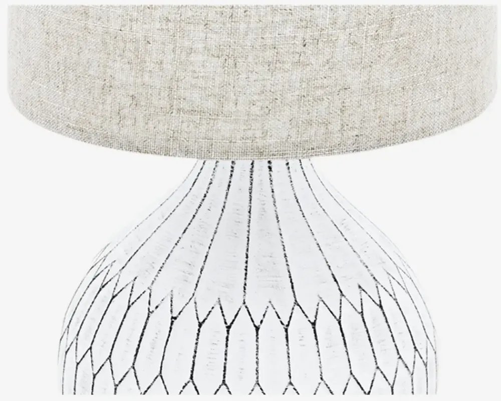 New Daells Bolighus Bordlampe Bellariva H.36 cm