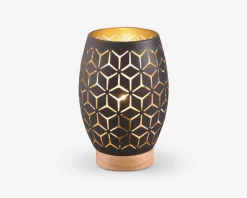 Best Daells Bolighus Bordlampe Bidar H.21,5 cm Sort