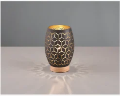 Best Daells Bolighus Bordlampe Bidar H.21,5 cm Sort