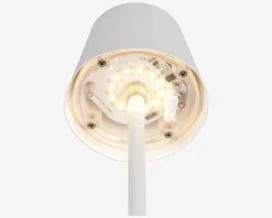 Sale Daells Bolighus Bordlampe Diaz mat H.21 cm Hvid