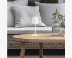 Sale Daells Bolighus Bordlampe Diaz mat H.21 cm Hvid