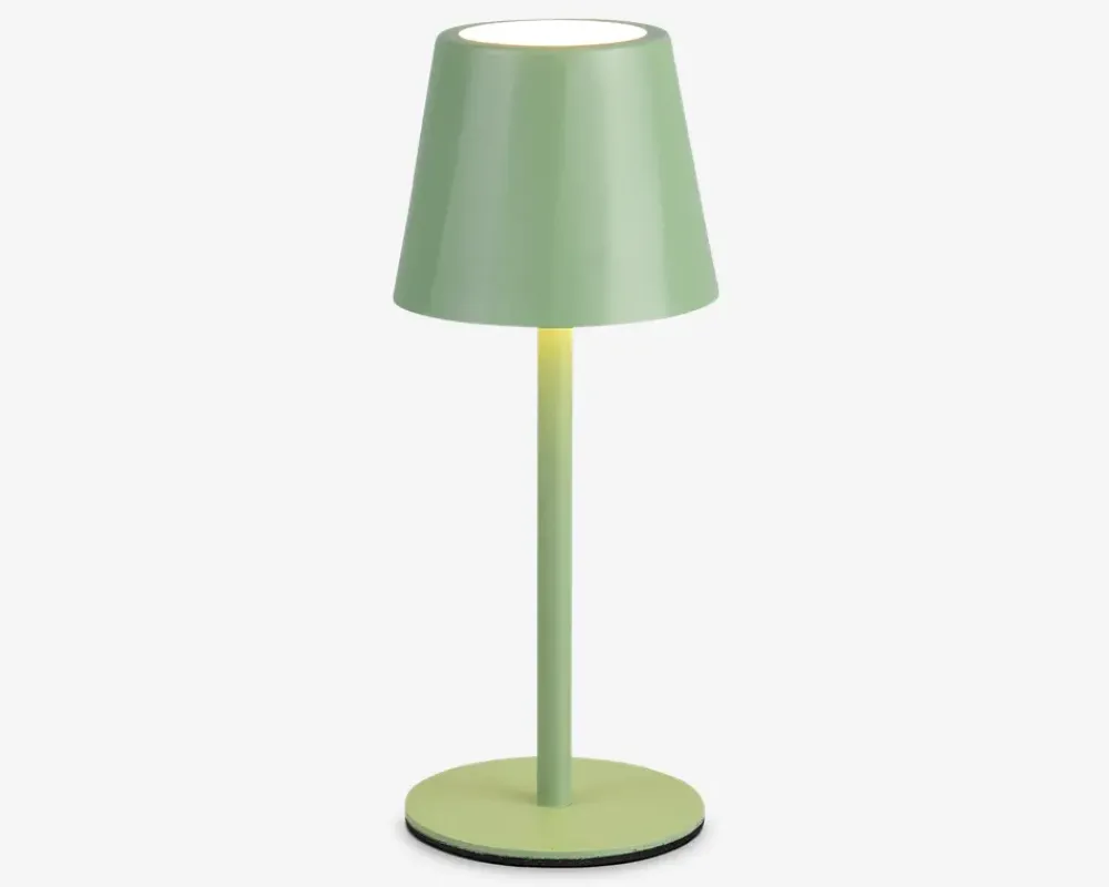 Outlet Daells Bolighus Bordlampe Diaz pistacie H.21 cm Grøn