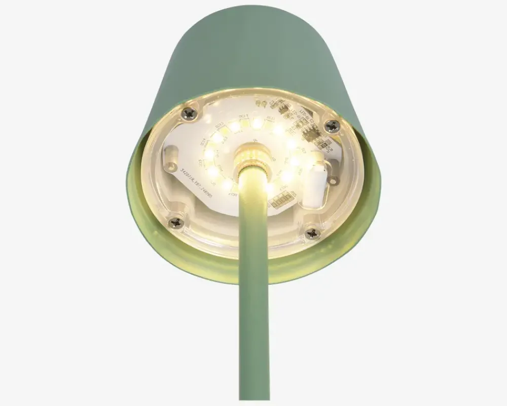 Outlet Daells Bolighus Bordlampe Diaz pistacie H.21 cm Grøn