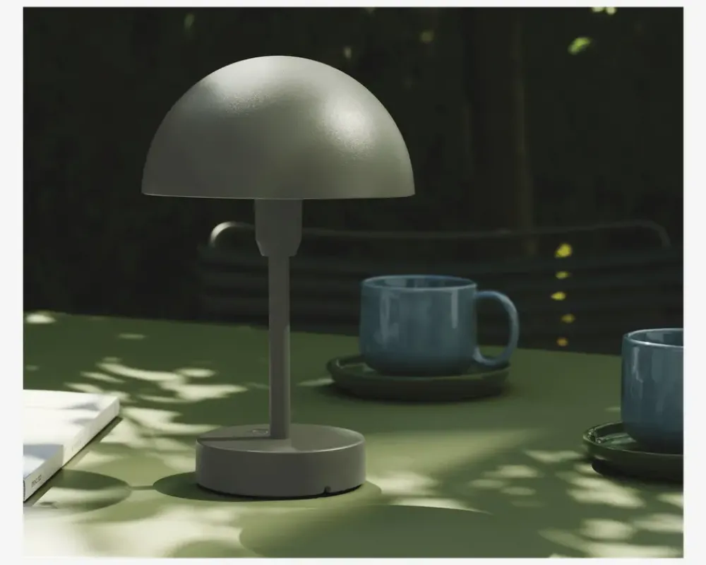 Clearance Daells Bolighus Bordlampe Ellen batteri Grøn