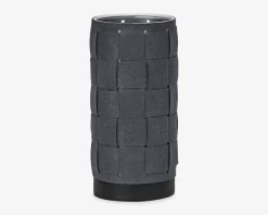 Clearance Daells Bolighus Bordlampe filt vævet grå H.26 cm