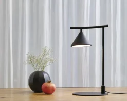 Hot Daells Bolighus Bordlampe Fuji sort H.40,5 cm