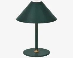 Daells Bolighus Bordlampe Hygge grøn H. 25 cm Grøn, Sort