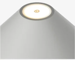 Daells Bolighus Bordlampe Hygge brun H. 25 cm Rød