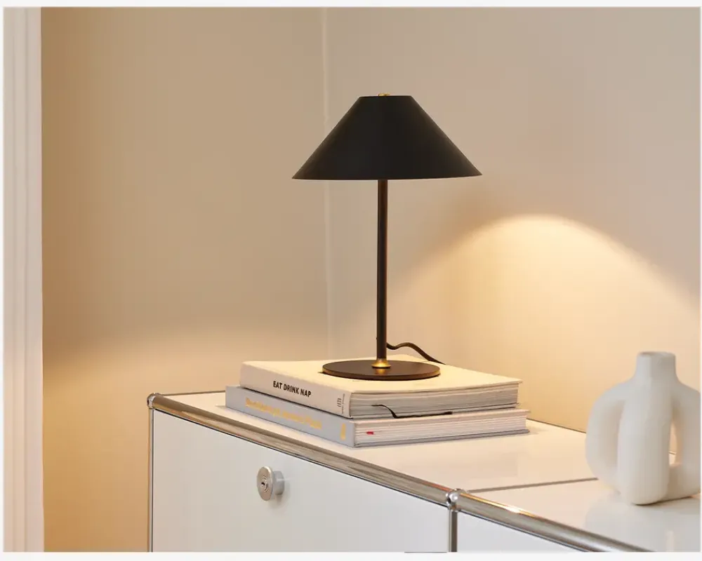 Clearance Daells Bolighus Bordlampe Hygge sort H. 35 cm