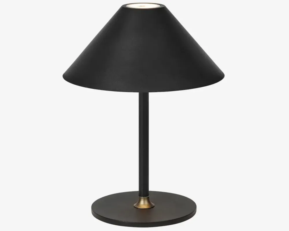 New Daells Bolighus Bordlampe Hygge H. 25 cm Sort