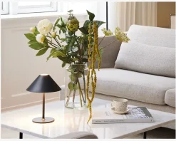 New Daells Bolighus Bordlampe Hygge H. 25 cm Sort