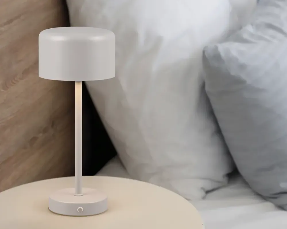 Discount Daells Bolighus Bordlampe Jeff H.30 cm Grå