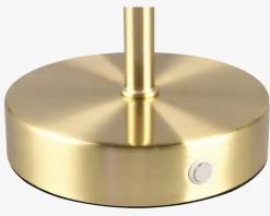 Best Daells Bolighus Bordlampe Jeff mat H.30 cm Messing