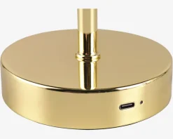 Discount Daells Bolighus Bordlampe Jeff poleret H.30 cm Messing