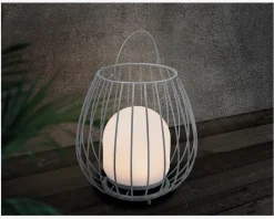 Clearance Daells Bolighus Bordlampe Jim To-Go Grå Ø.28 cm