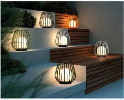 Clearance Daells Bolighus Bordlampe Jim To-Go Grå Ø.28 cm