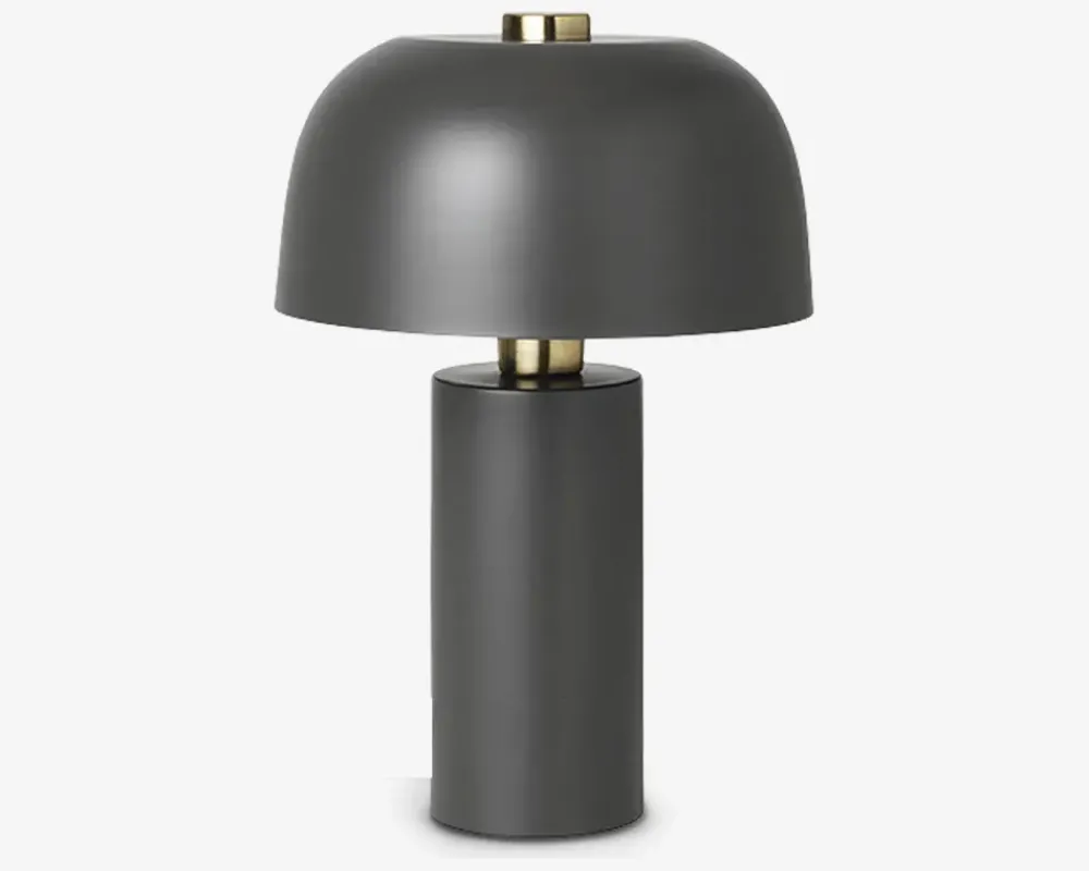 Hot Daells Bolighus Bordlampe Lulu Coal H.37 cm Grå